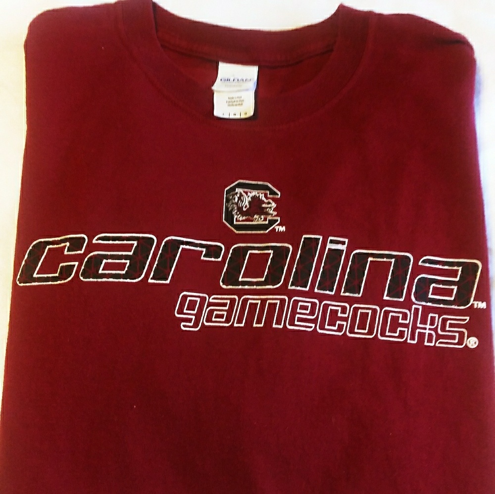 U.S.C Fighting Gamecocks short sleeve shirts (8)